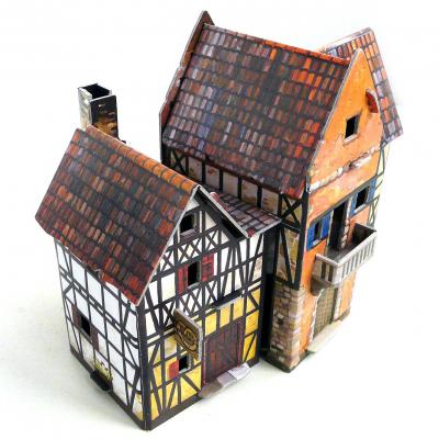 Збірна модель Умная бумага Пекарня серії Середньовічне місто (243-01) - зображення 2