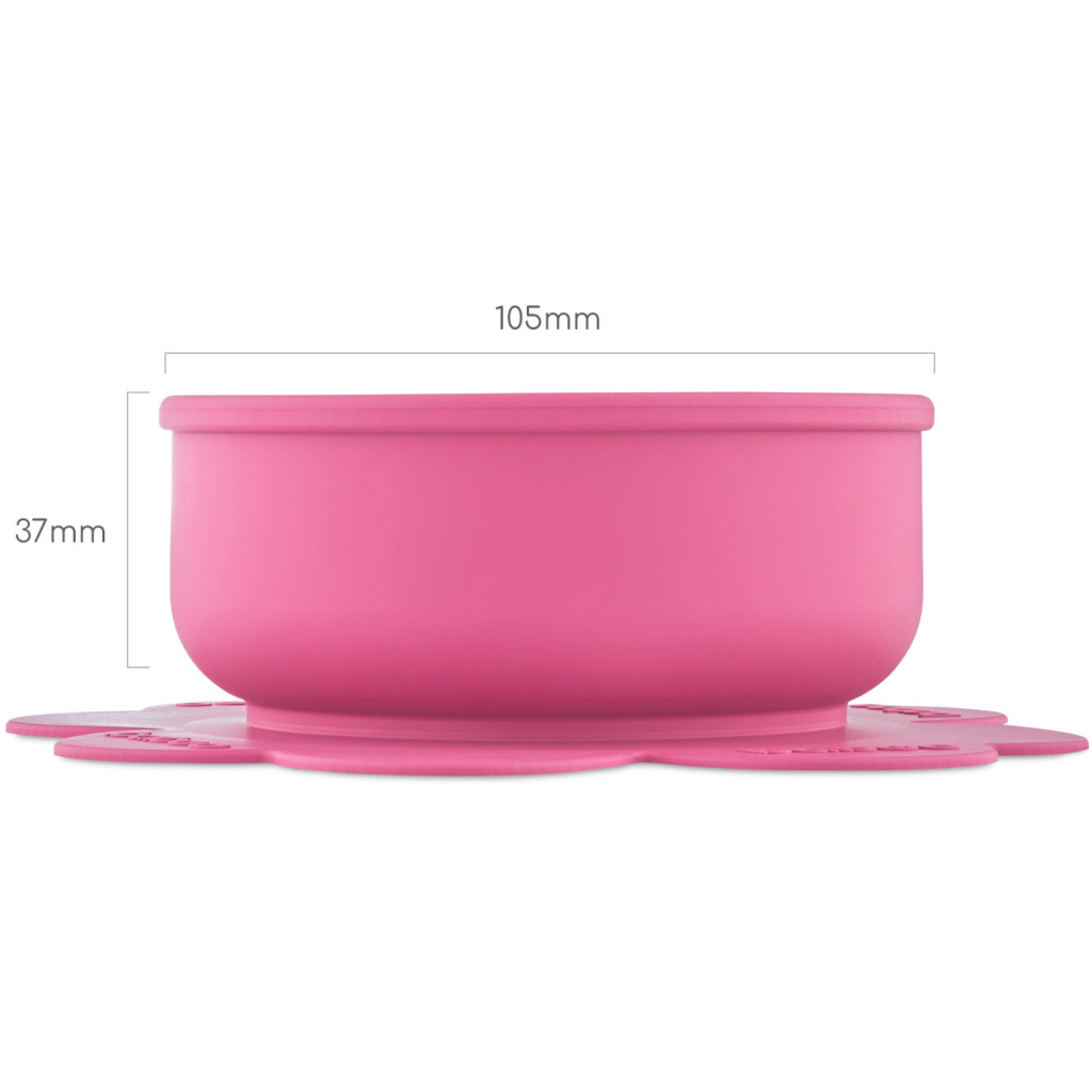 Тарілка дитяча Baboo з присоскою, від 6 місяців (фіолетова) (9-036) - picture 4