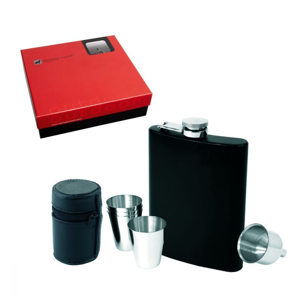 Фляга Schwarzwolf Madonie набір 237 мл чорний (F5000200AJ3) - изображение 4