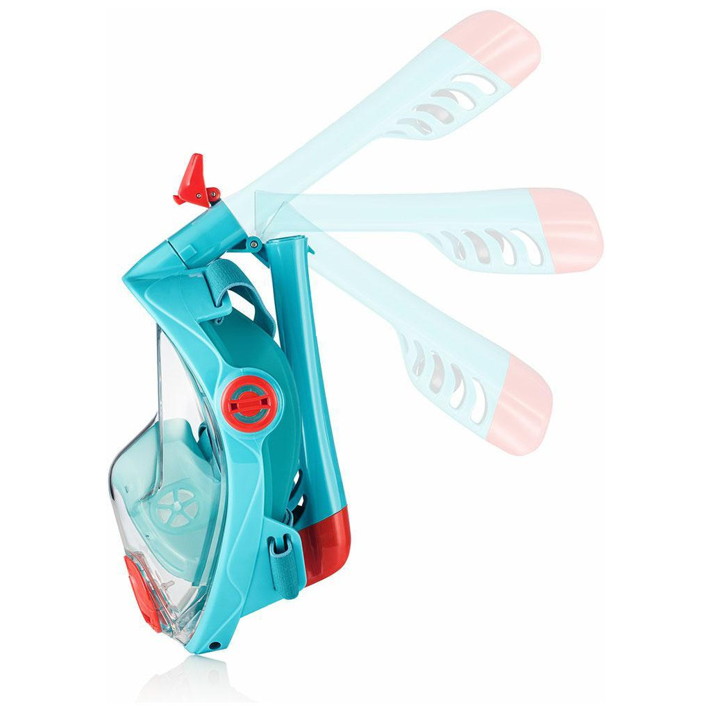 Маска для плавання Aqua Speed Spectra 2.0 KID 7080 бірюзовий 248-02 S (5908217670809) - зображення 3