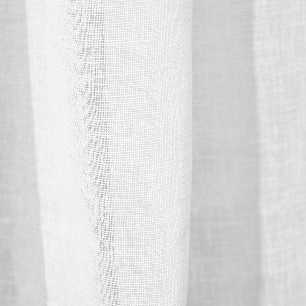 Штора Ardesto Гардина крафт-льон 100% поліестер 300х270 см, білий (ART1050WH) - зображення 5