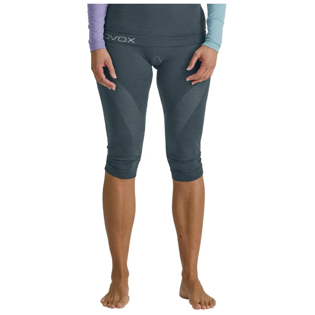 Термоштани Ortovox 120 Comp Light Short Pants Wmn dark arctic grey - L - темно-сірий (025.001.1232) - зображення 1