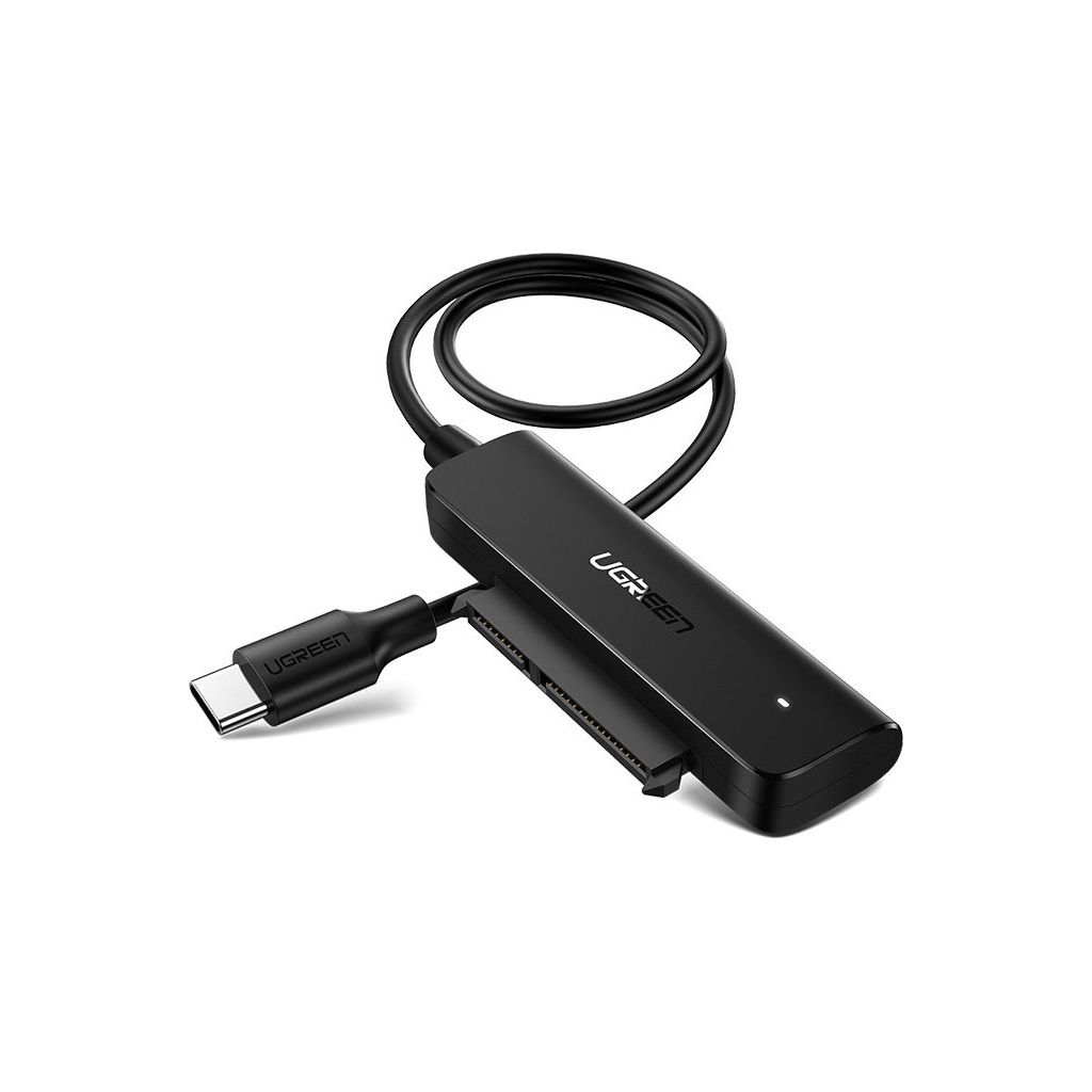 Перехідник USB 3.0 Type-C to SATA III (F) CM321 Ugreen (70610) - зображення 1