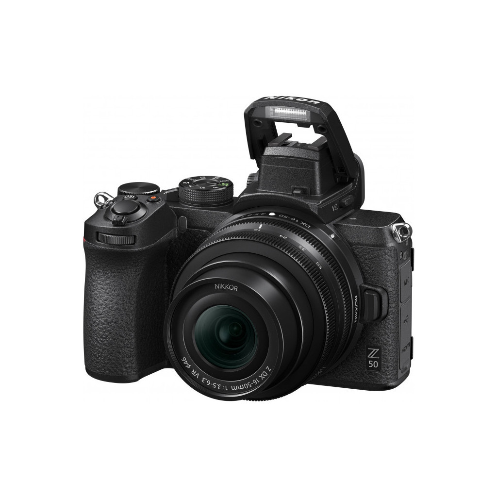 Цифровий фотоапарат Nikon Z50 + 16-50mm VR + FTZ (VOA050K004) - зображення 6