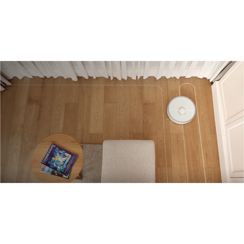 Пилосос 360 Robot Vacuum Cleaner S6 White - зображення 10