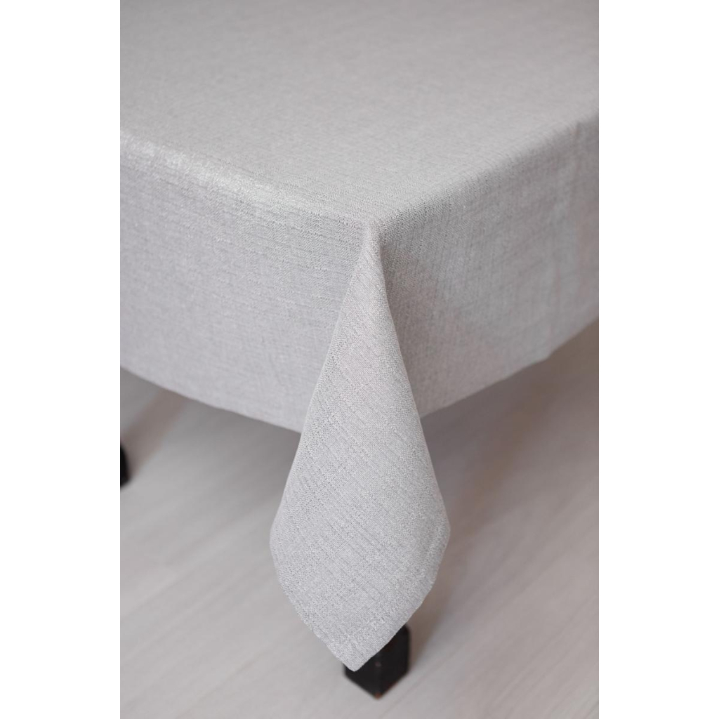 Скатертина Прованс святкова Перлина Silver 132х220 см (037598) - изображение 11