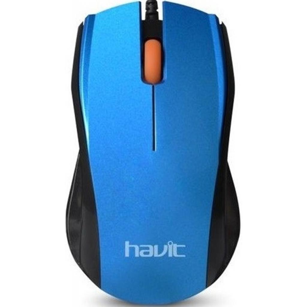 Мишка Havit HV-MS689 USB Blue (23367) - зображення 2