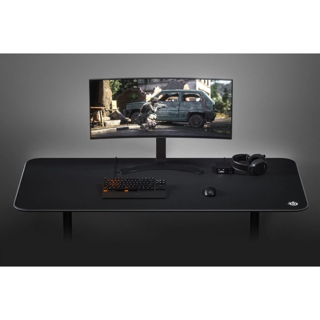 Килимок для мишки SteelSeries QcK 5XL Etail Black (63858) - зображення 6
