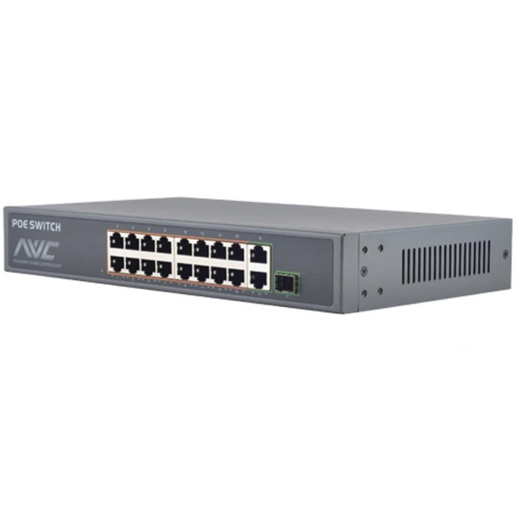 Комутатор мережевий NVC NVC-1816GSR - зображення 2