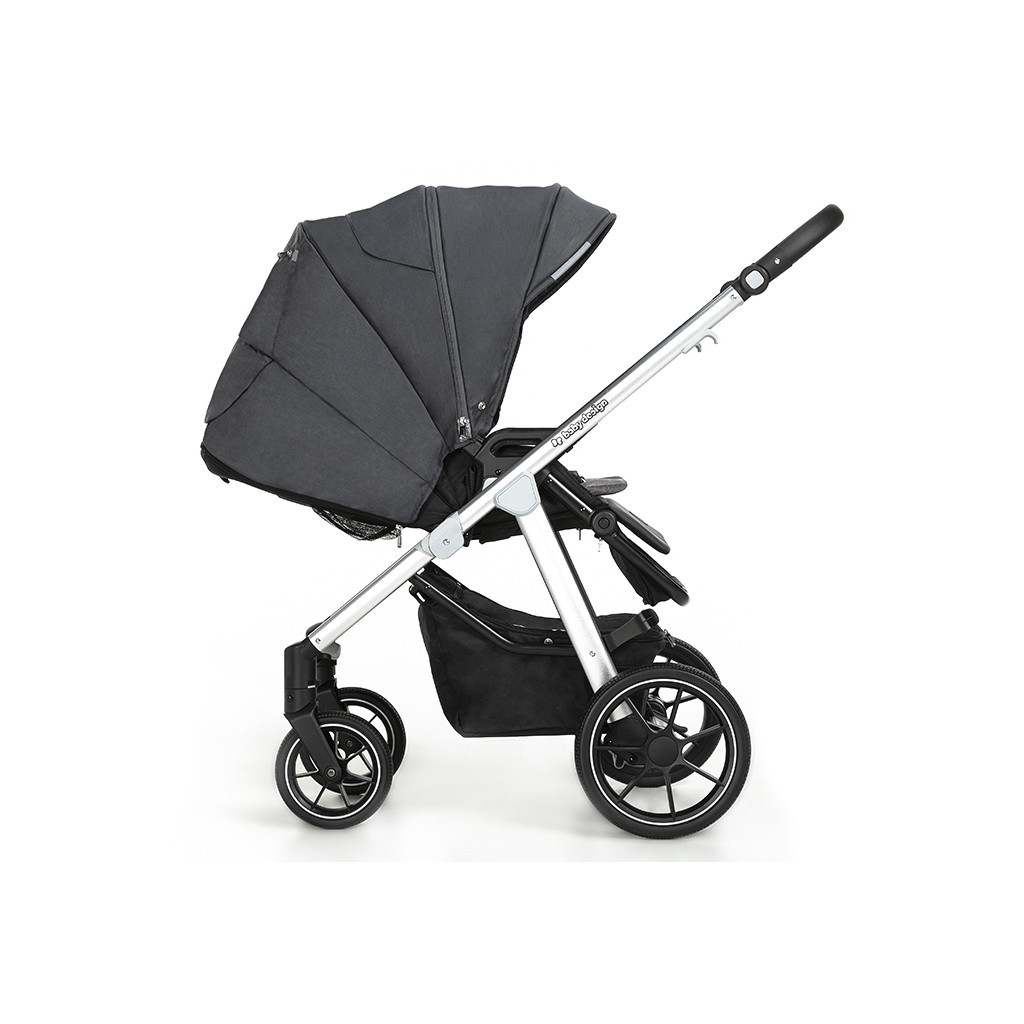 Коляска Baby Design 2 в 1 Bueno 217 Graphite (без вишивки) (203824) - зображення 8