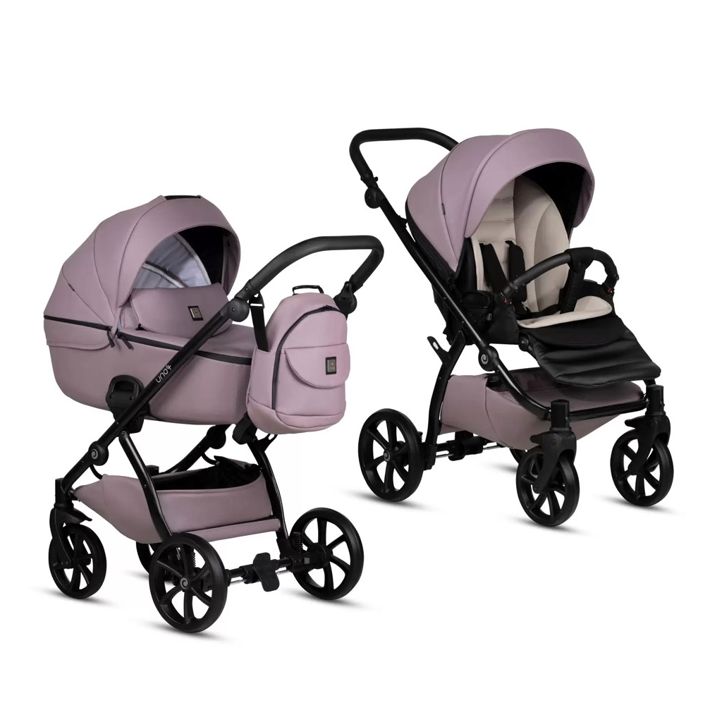 Коляска TUTIS 2 в 1 Uno5+ Leather collection (Mauve) (1402035) - зображення 1