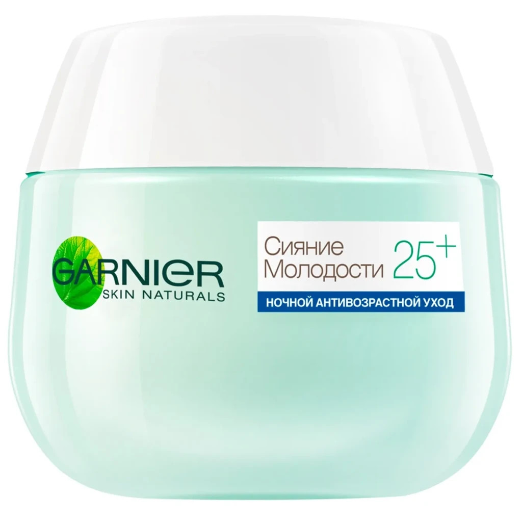 Крем для обличчя Garnier Skin Naturals Нічний Сяйво Молодості 25+ 50 мл (3600541350083) - зображення 2