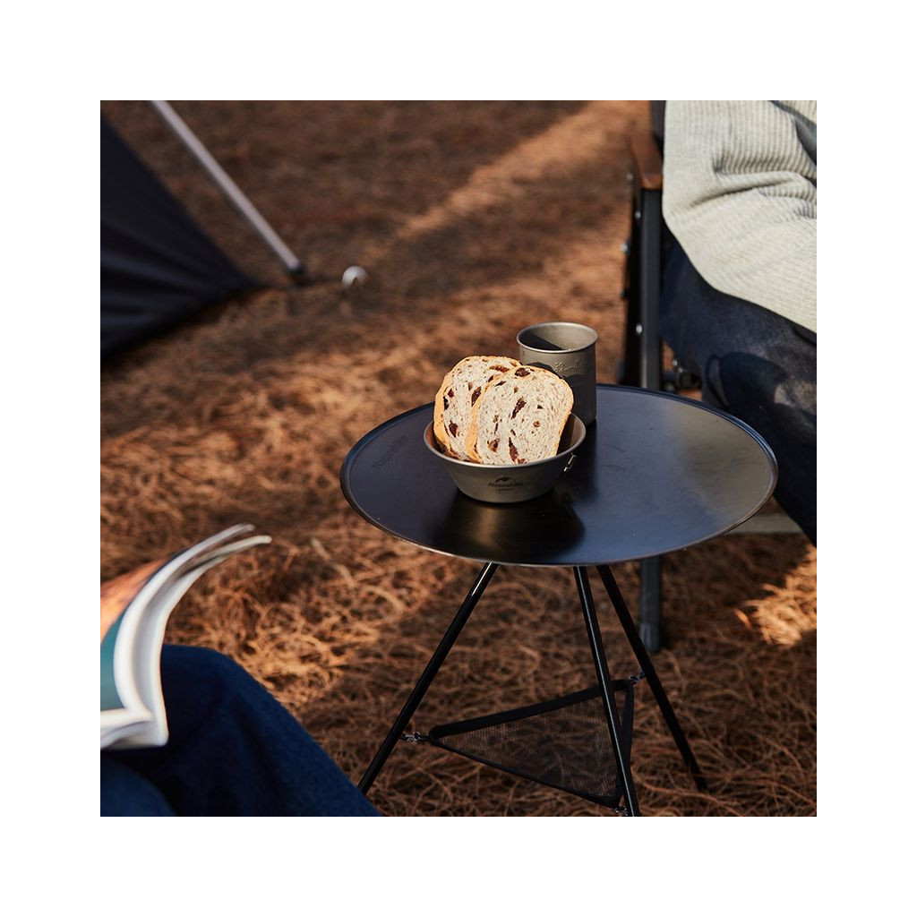 Туристичний стіл Naturehike CNH22JU035 алюміній Розмір L чорний (6927595712443) - зображення 6