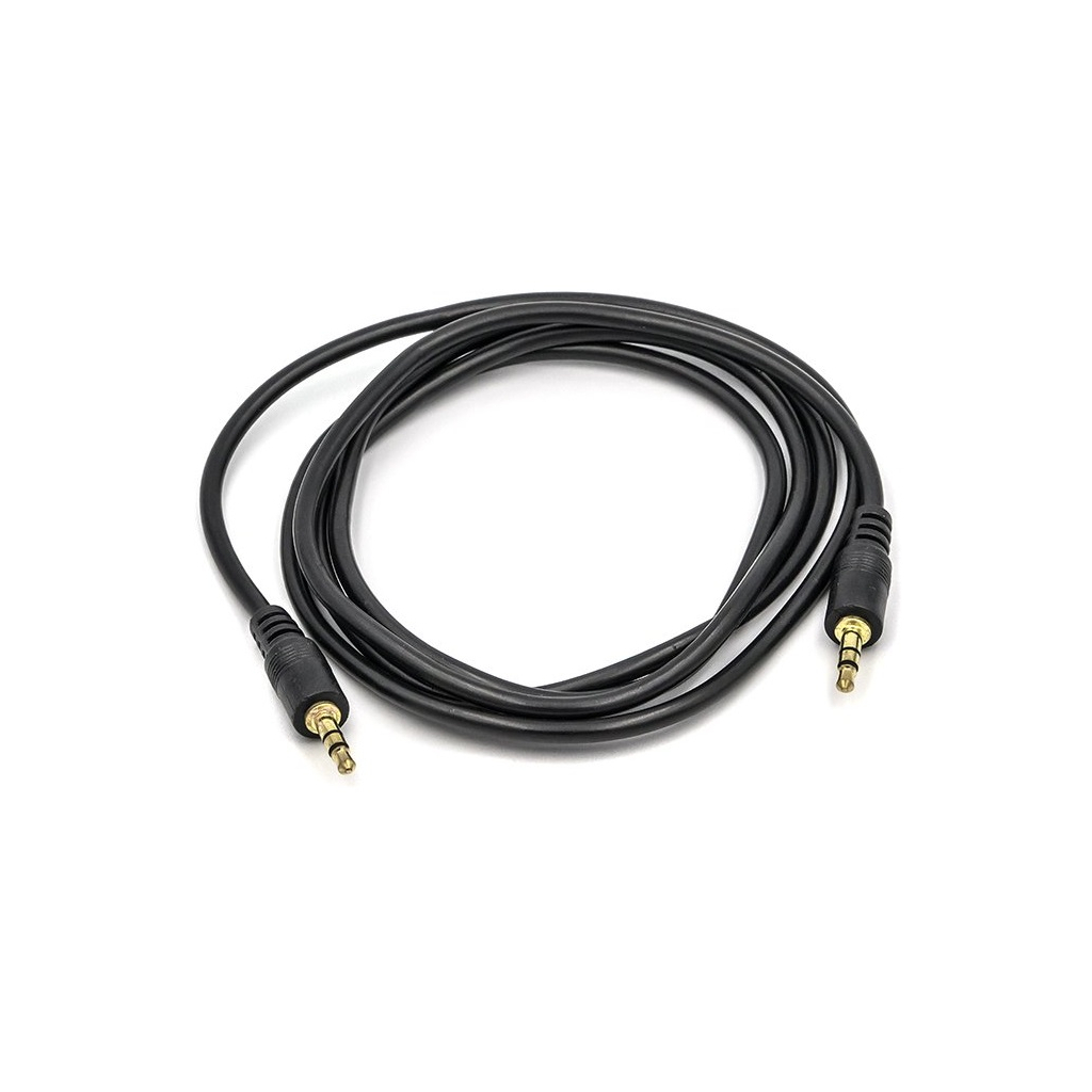 Кабель мультимедійний 3.5mm M to 3.5mm M 1.5m PowerPlant (CA911028) - зображення 1