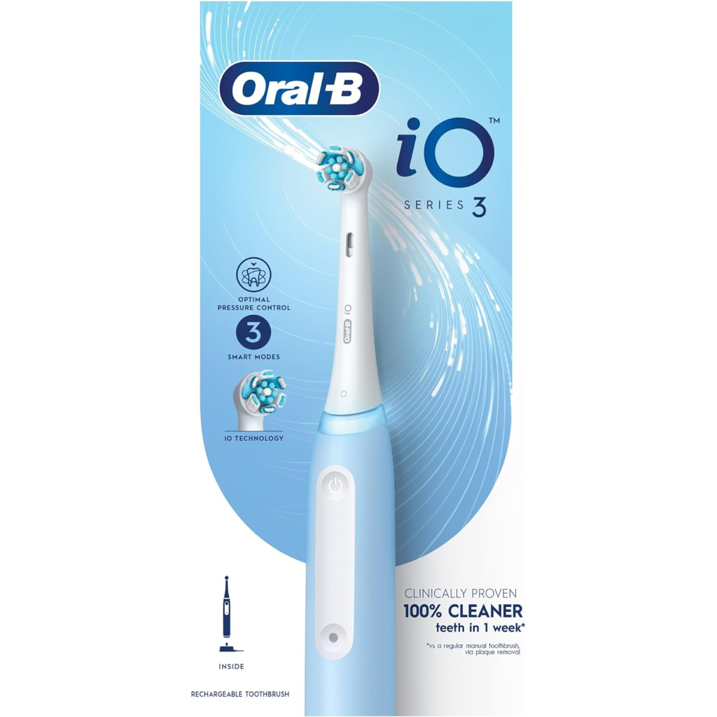 Електрична зубна щітка Oral-B iOG3.1A6.0 Ice Blue - зображення 3