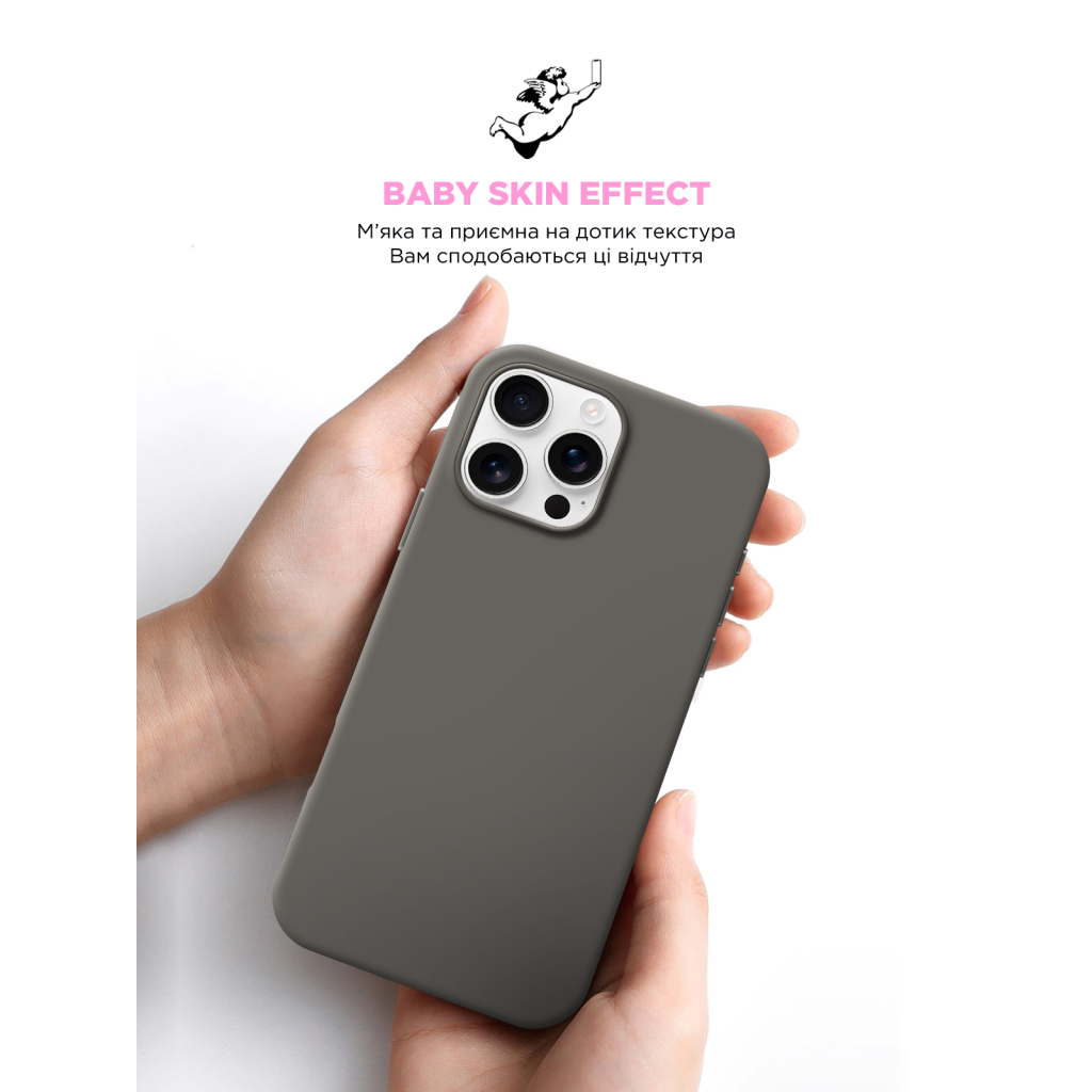 Чохол до мобільного телефона Armorstandart ICON2 MagSafe Apple iPhone 16 Pro Max Stone Grey (ARM81321) - зображення 8