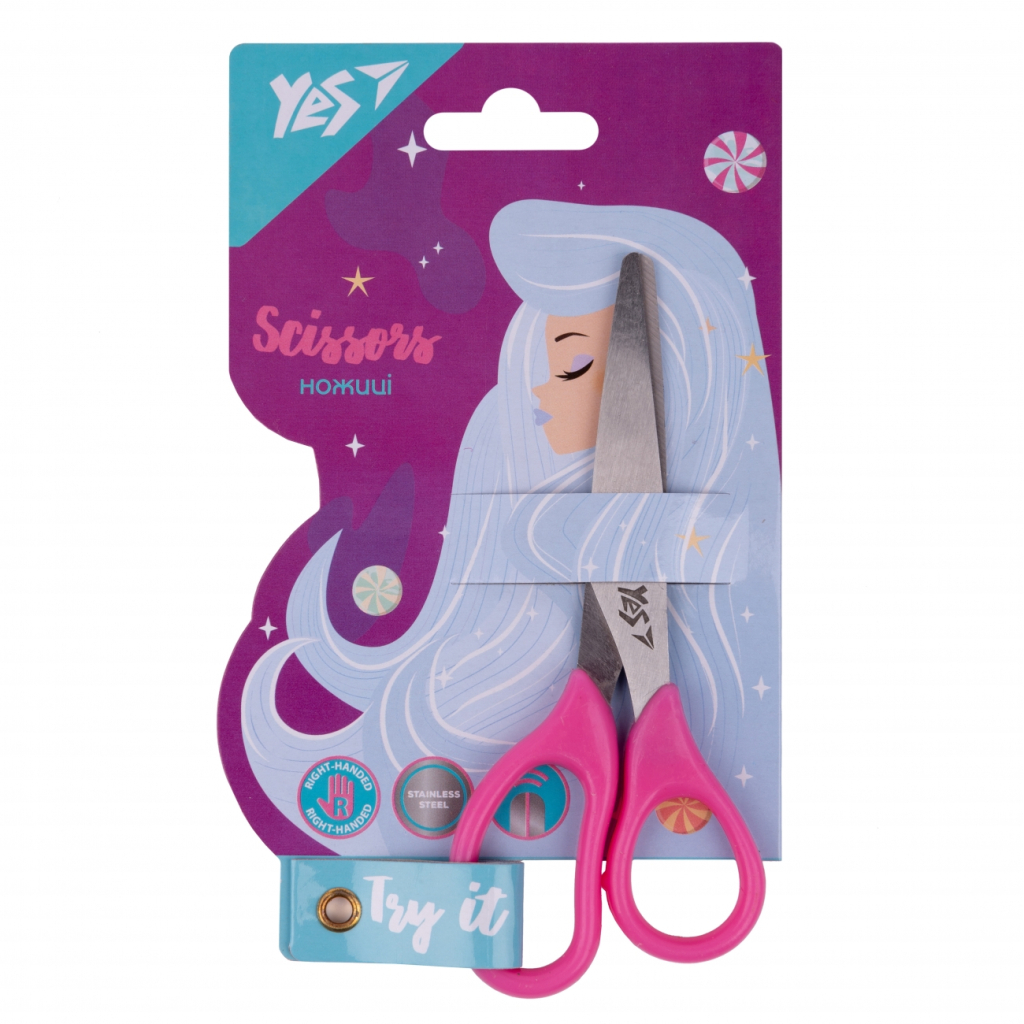 Ножиці Yes Space Girl 13см (480421) - изображение 1