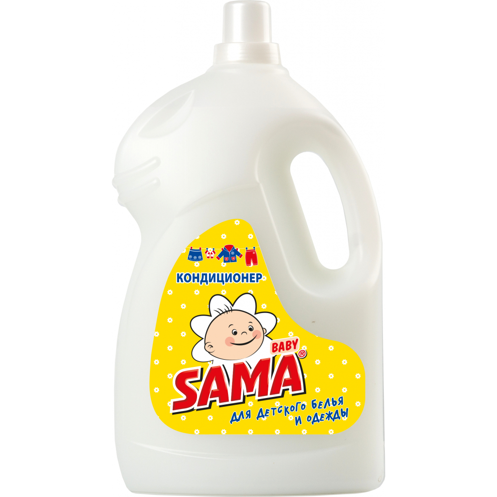 Кондиціонер для білизни Sama Baby 4 л (4820020267100) - зображення 1