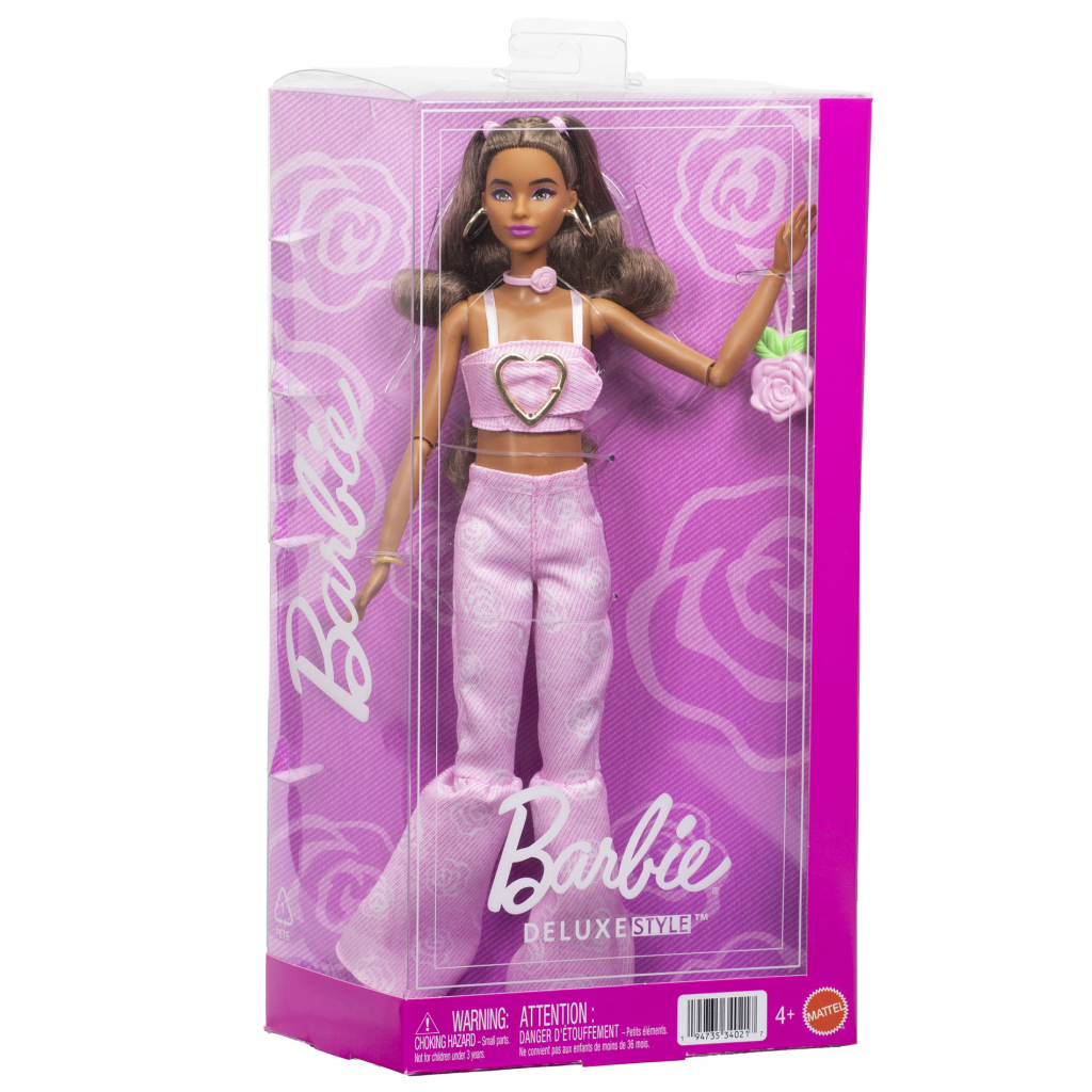 Лялька Barbie Deluxe Style Трояндовий сет у барбікорі (JJN72) - зображення 7