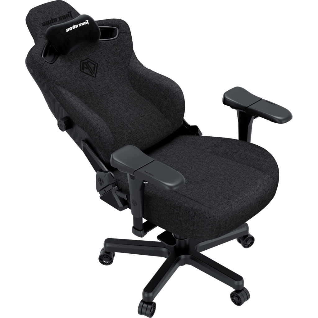Крісло ігрове Anda Seat Kaiser 3 Pro Fabric Size XL Dark Gray (AD12YDC-XL-01-GB-PV/F-G01) - зображення 8