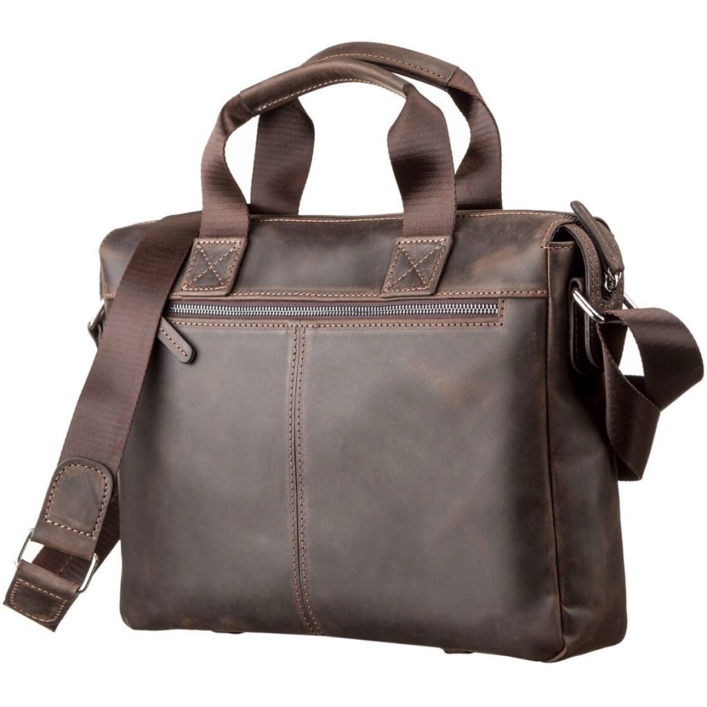 Сумка Shvigel Шкіряна Коричнева (11108) - зображення 2