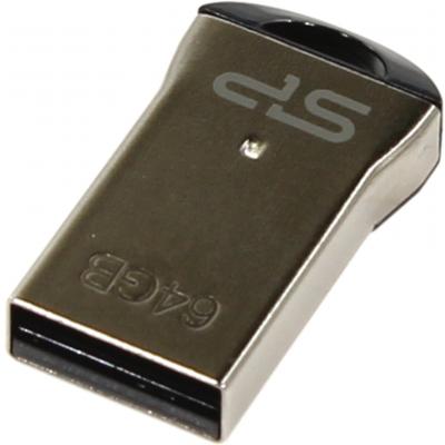 USB флеш накопичувач Silicon Power 64GB Touch T01 Black USB 2.0 (SP064GBUF2T01V3K) - зображення 2