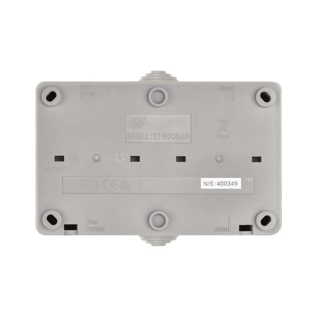 Розетка EMOS 16A 250V IP44 подвійна (A1396.2) - изображение 4