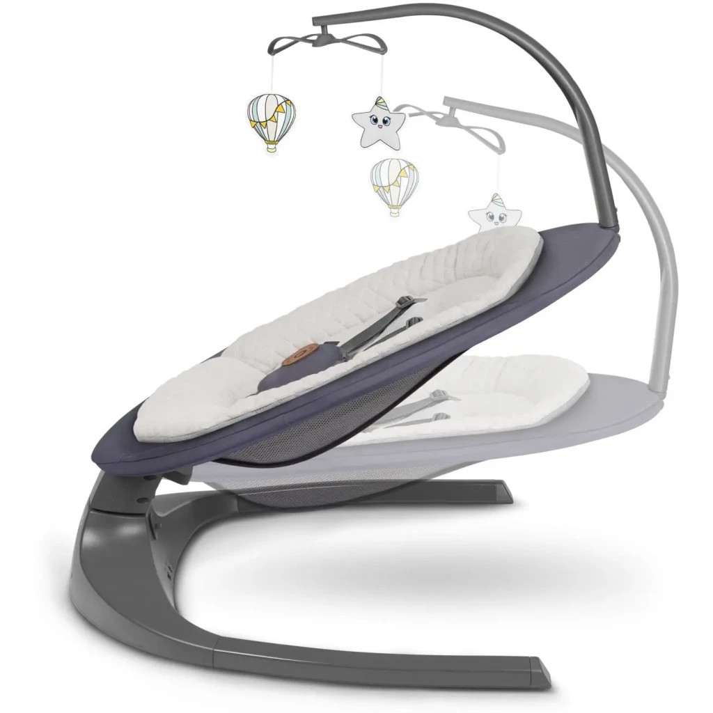 Крісло-гойдалка Lionelo Ralf Grey Graphite (LO-RALF GREY GRAPHITE) - изображение 2