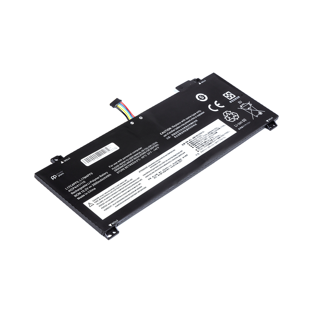 Акумулятор до ноутбука PowerPlant LENOVO IdeaPad S530 (L17C4PF0) 15.2V 2900mAh (NB481200) - зображення 2