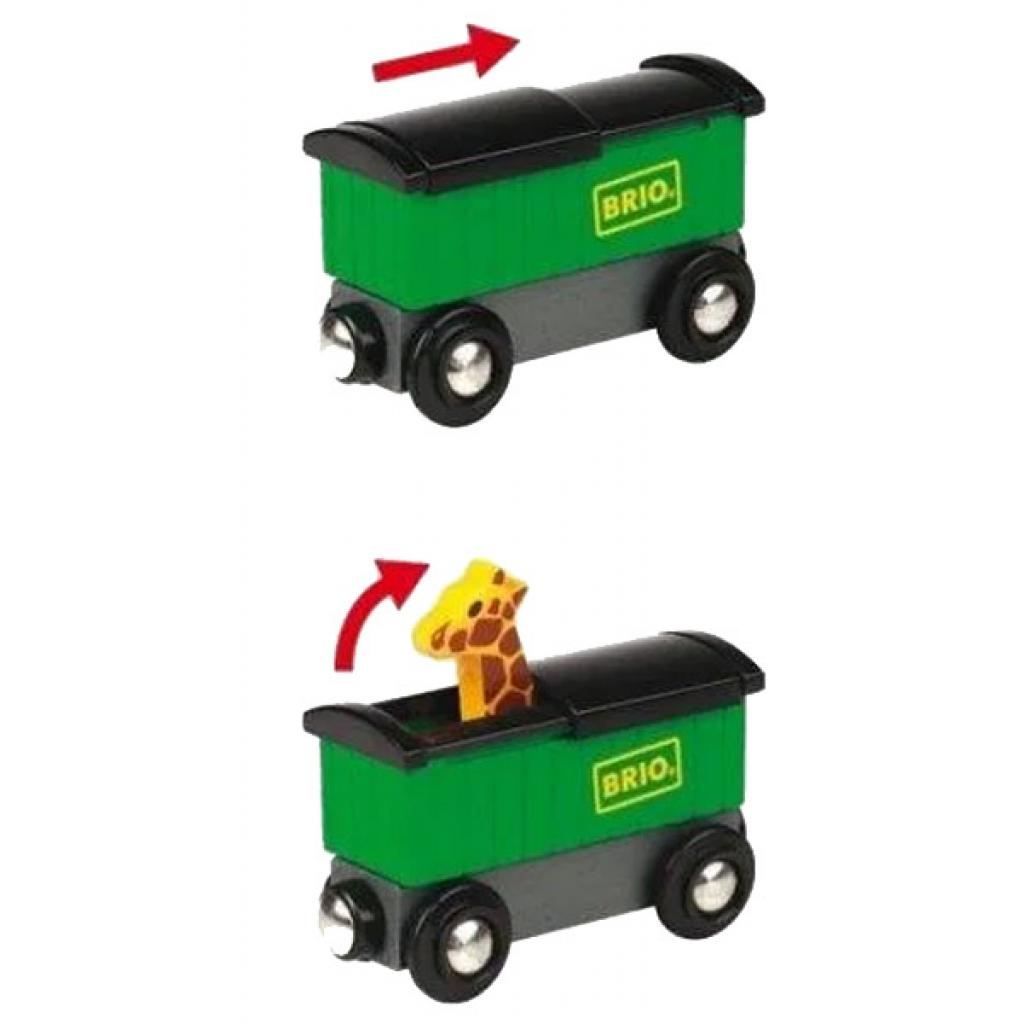 Залізниця Brio World Потяг Сафарі (33722) - зображення 3