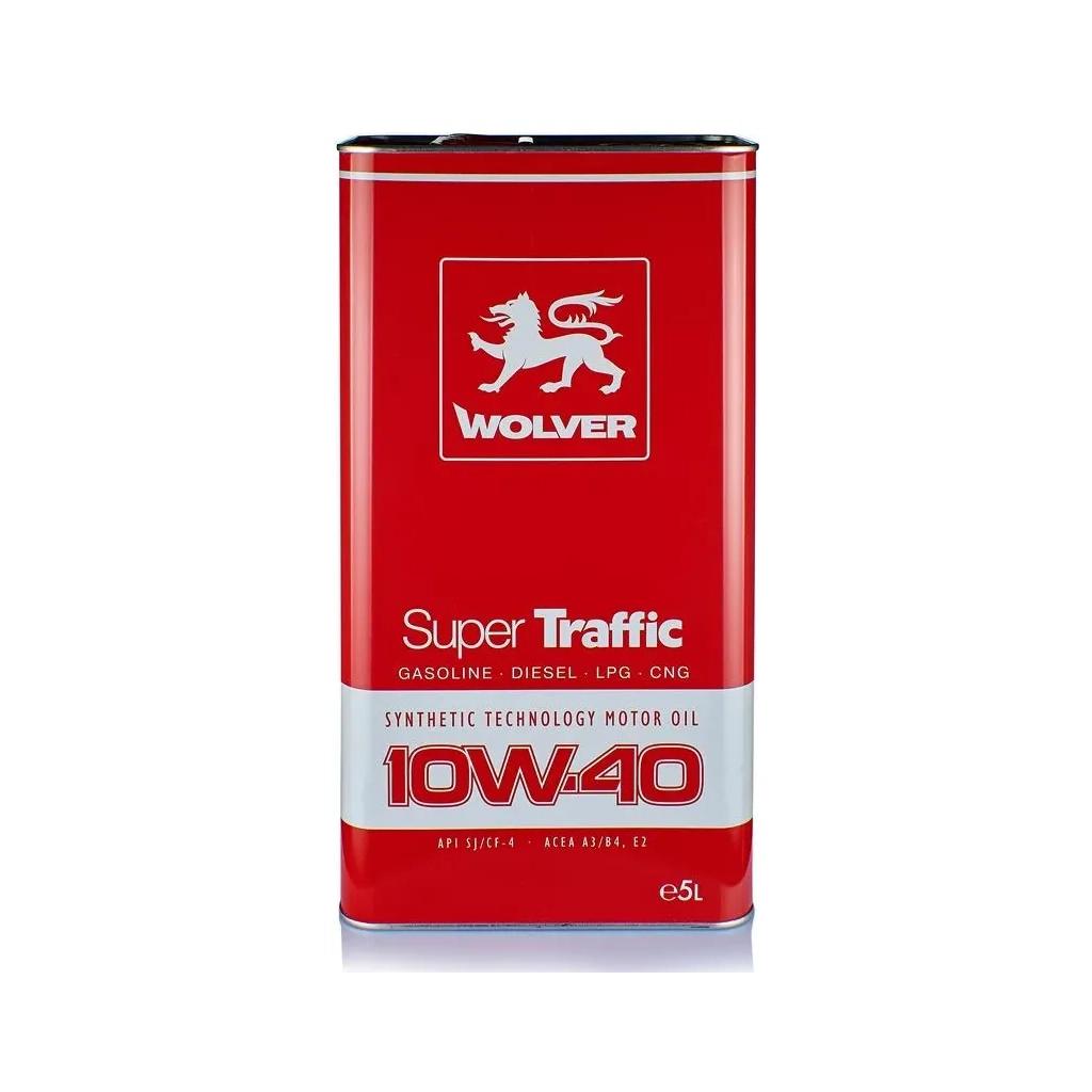 Моторна олива Wolver Super Traffic 10W-40 5л (4260360942501) - изображение 1