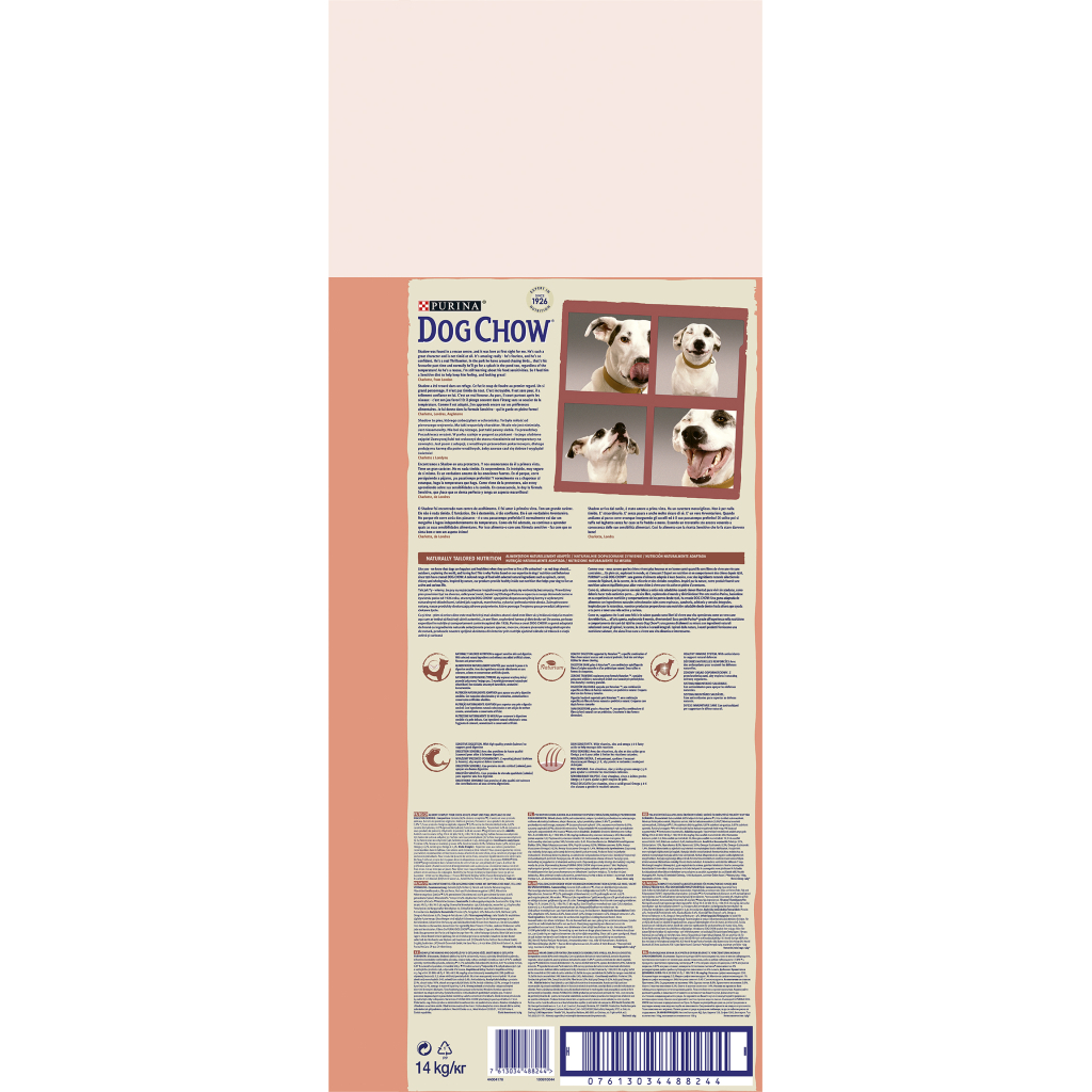 Сухий корм для собак Purina Dog Chow для дорослих, схильних до алергії собак з лососем 14 кг (7613034488244) - зображення 6