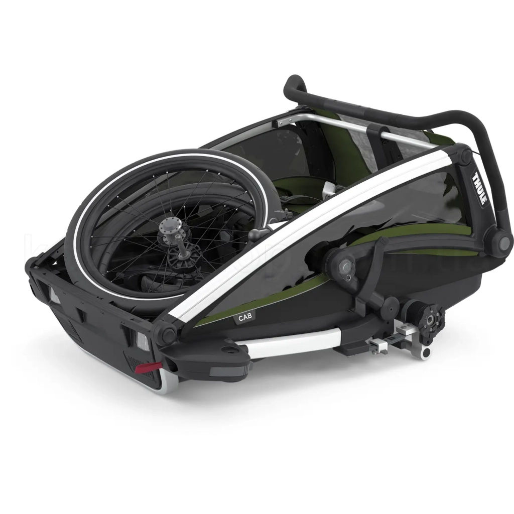Коляска Thule Chariot Cab Double (Cypress Green) (TH 10204021) - зображення 3