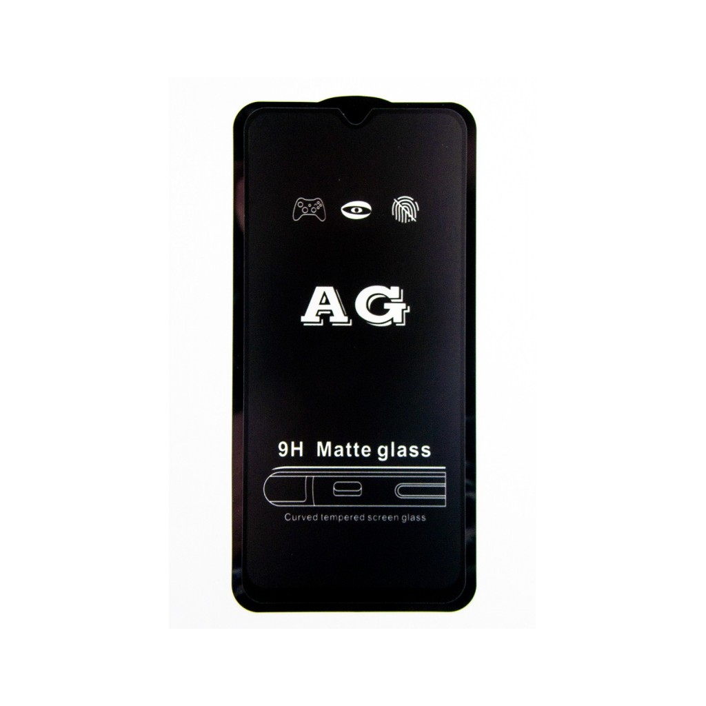 Скло захисне Dengos Full Glue Matte для Samsung Galaxy A03s (black) (TGFG-MATT-39) - зображення 2
