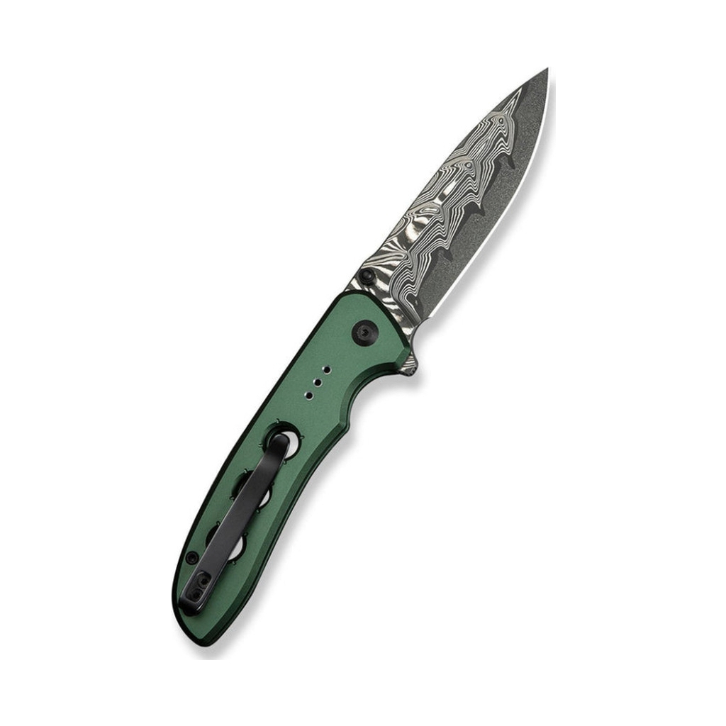 Ніж Civivi Hyperpulse Damascus Red Aluminum (C23087A-DS1) - зображення 8