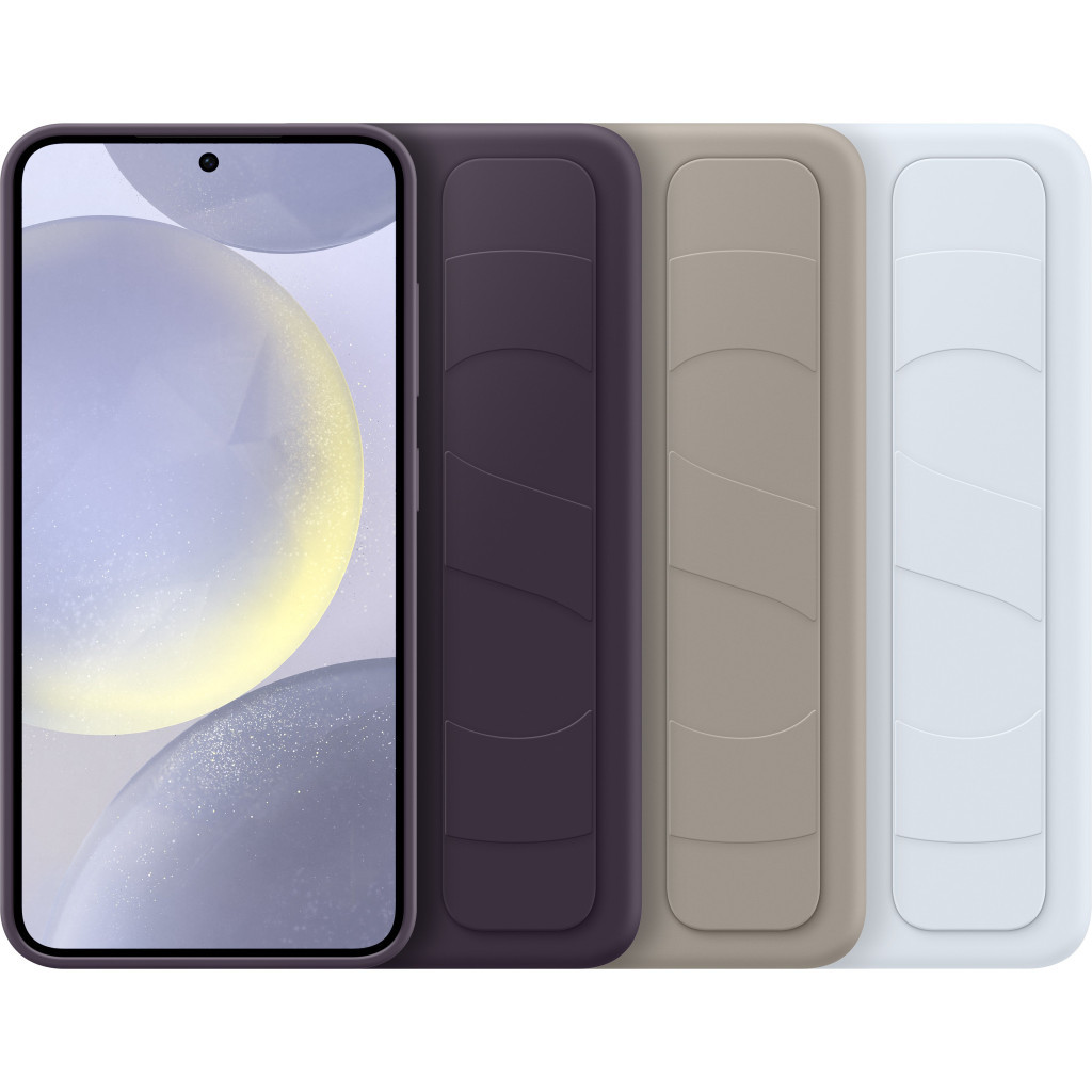 Чохол до мобільного телефона Samsung Galaxy S24 (S921) Standing Grip Case Light Blue (EF-GS921CLEGWW) - зображення 6