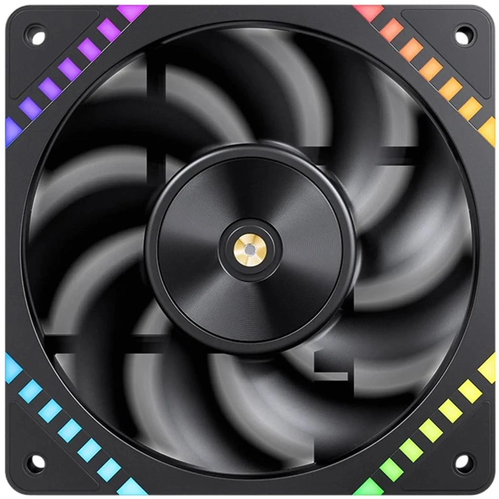 Кулер до корпусу JONSBO HF2-120BR ARGB Black - зображення 2