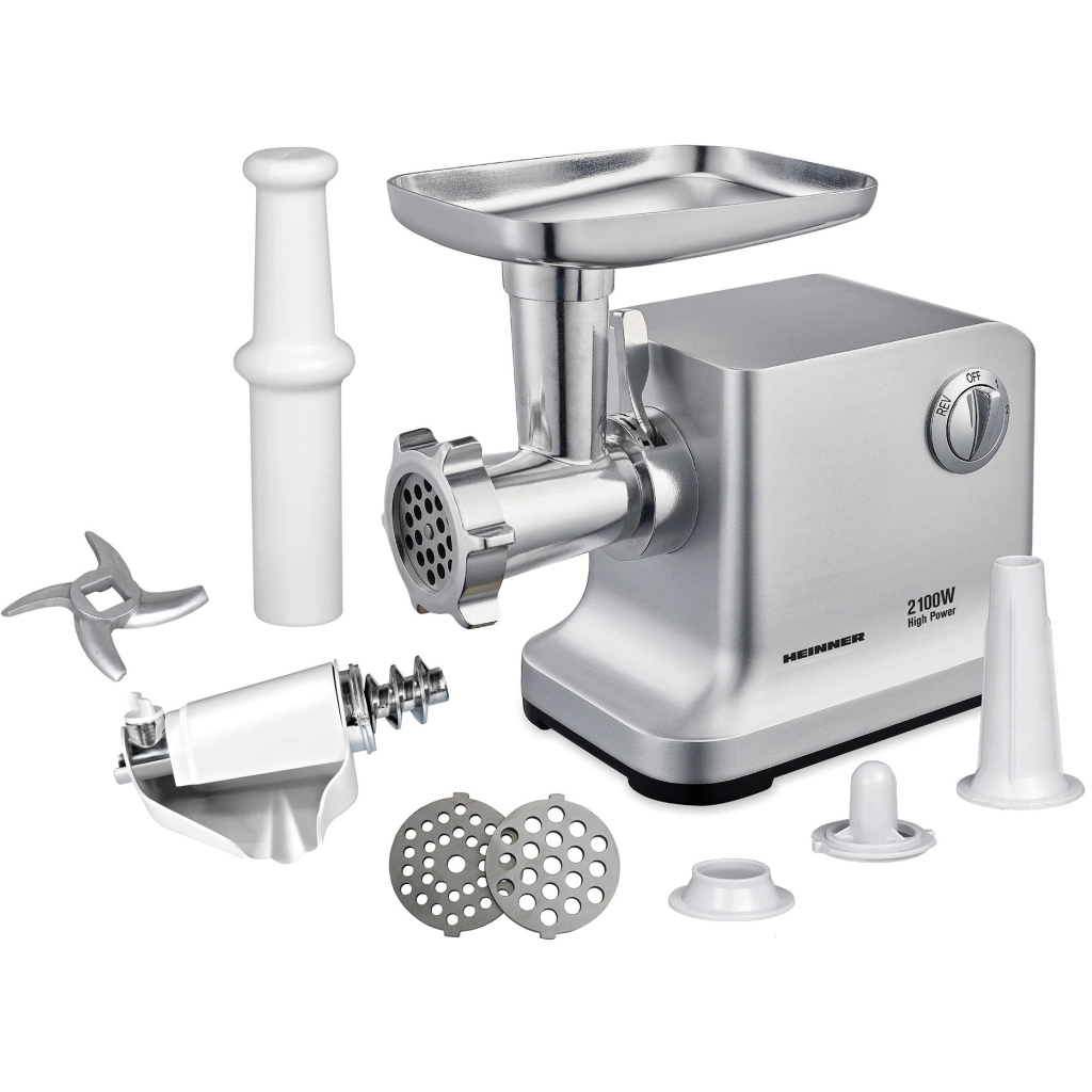 М'ясорубка HEINNER MG-2100SS - зображення 3