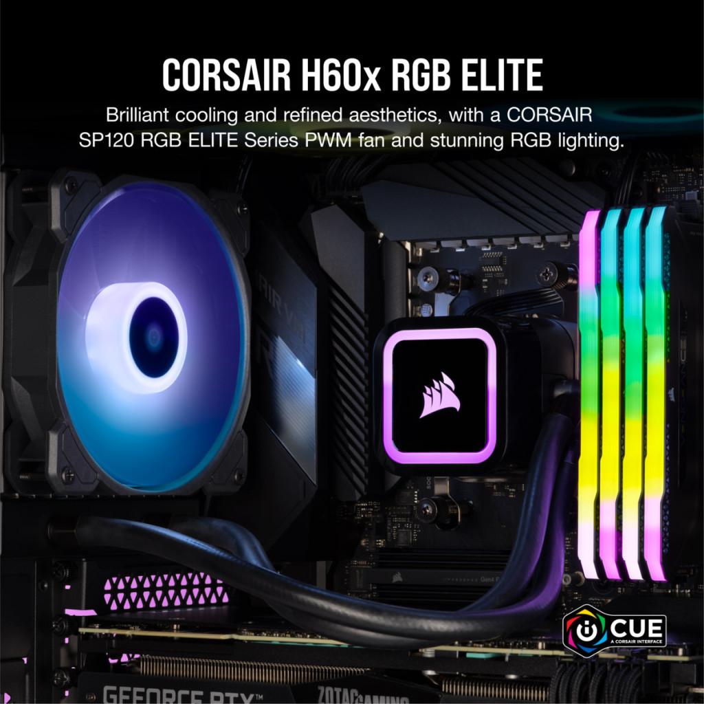 Система рідинного охолодження Corsair H60x ELITE (CW-9060064-WW) - зображення 10