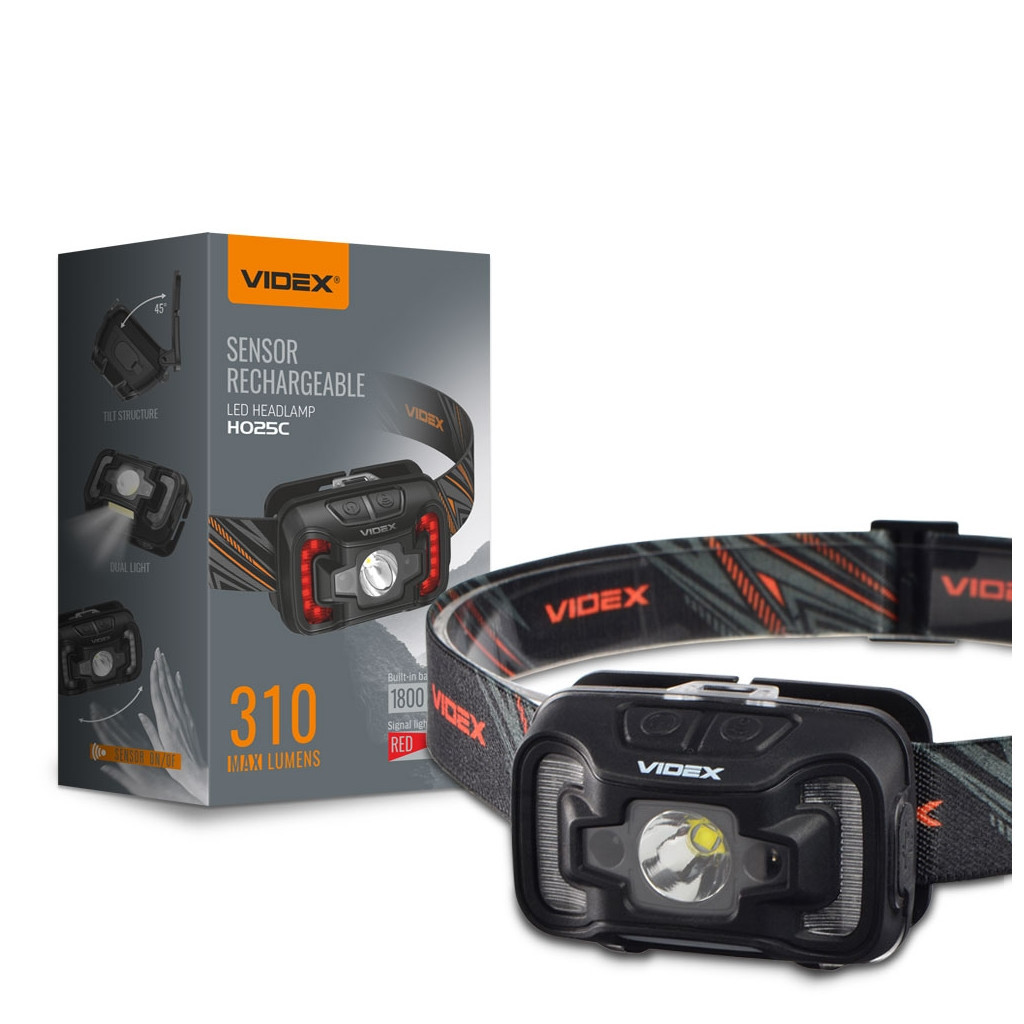 Ліхтар Videx 310Lm 5000K (VLF-H025C) - изображение 1