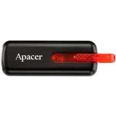 USB флеш накопичувач Apacer 16GB AH326 black USB 2.0 (AP16GAH326B-1) - зображення 3
