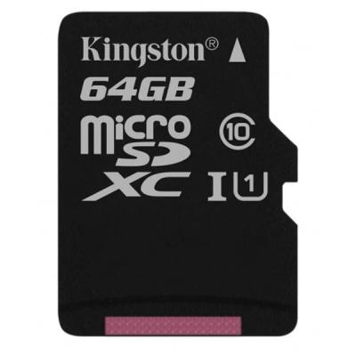 Карта пам'яті Kingston 64GB microSDXC class 10 UHS-I Canvas Select (SDCS/64GBSP) - зображення 1