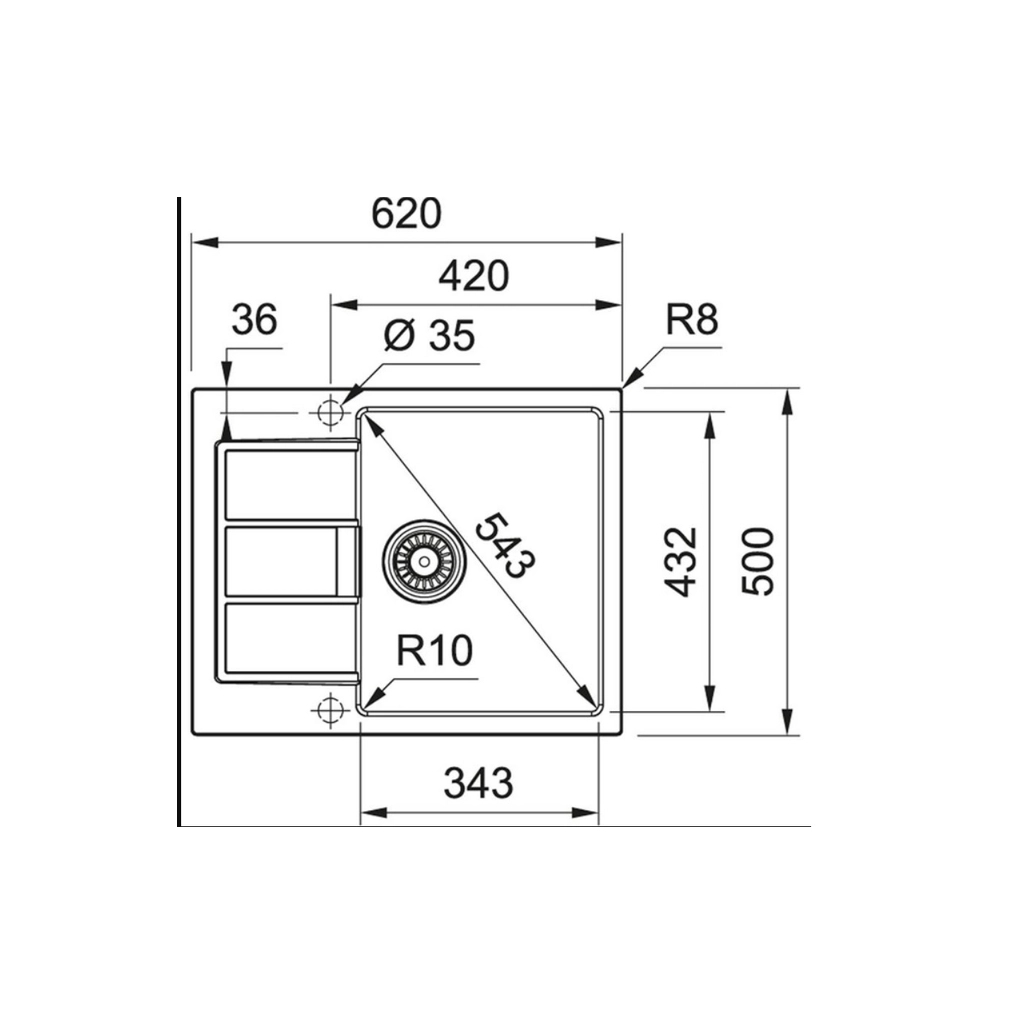 Мийка кухонна Franke 143.0671.742 - зображення 2