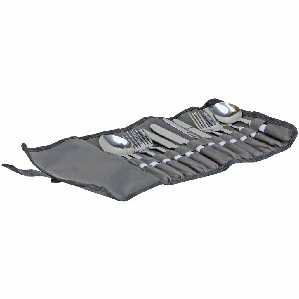 Набір для пікніка Vango Family Cutlery Set Grey (929182) - зображення 1