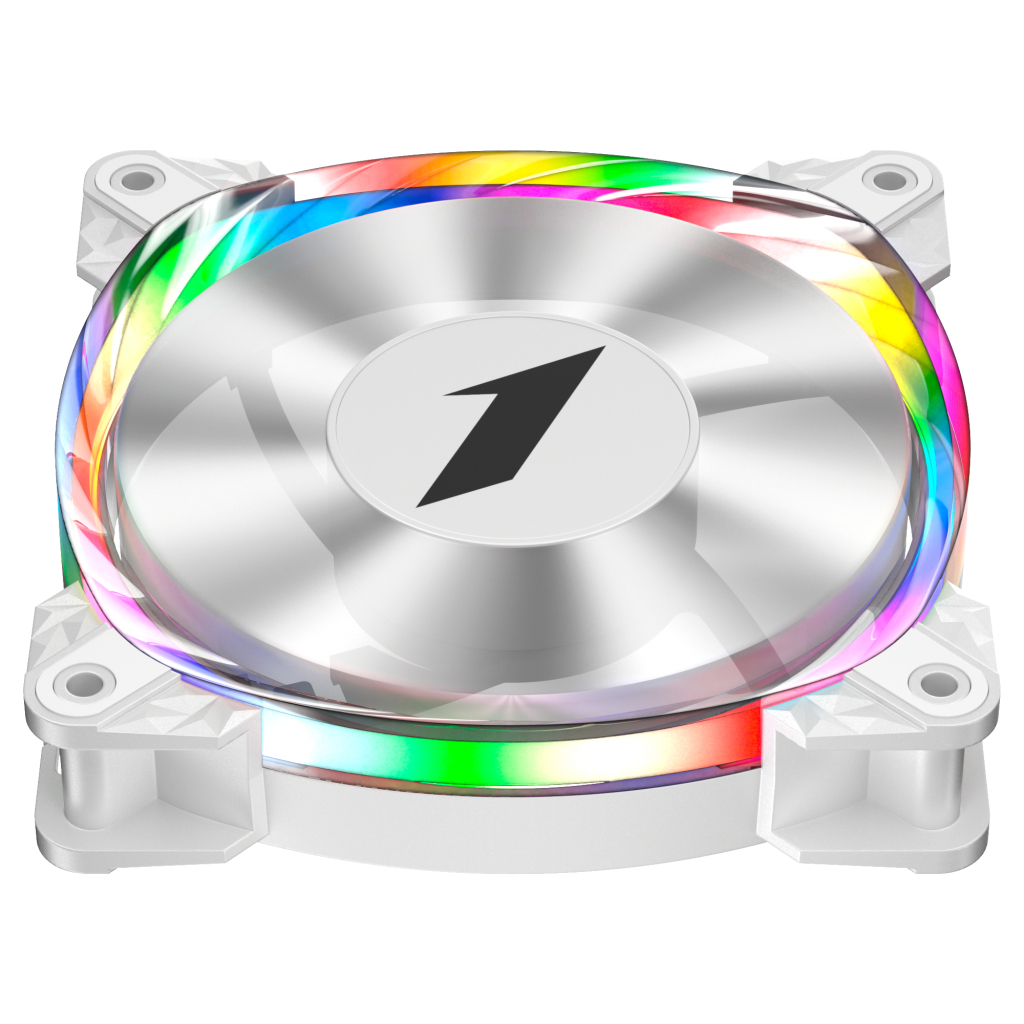 Кулер до корпусу 1stPlayer FS7 White (FS7-WH-1IN1) - зображення 3