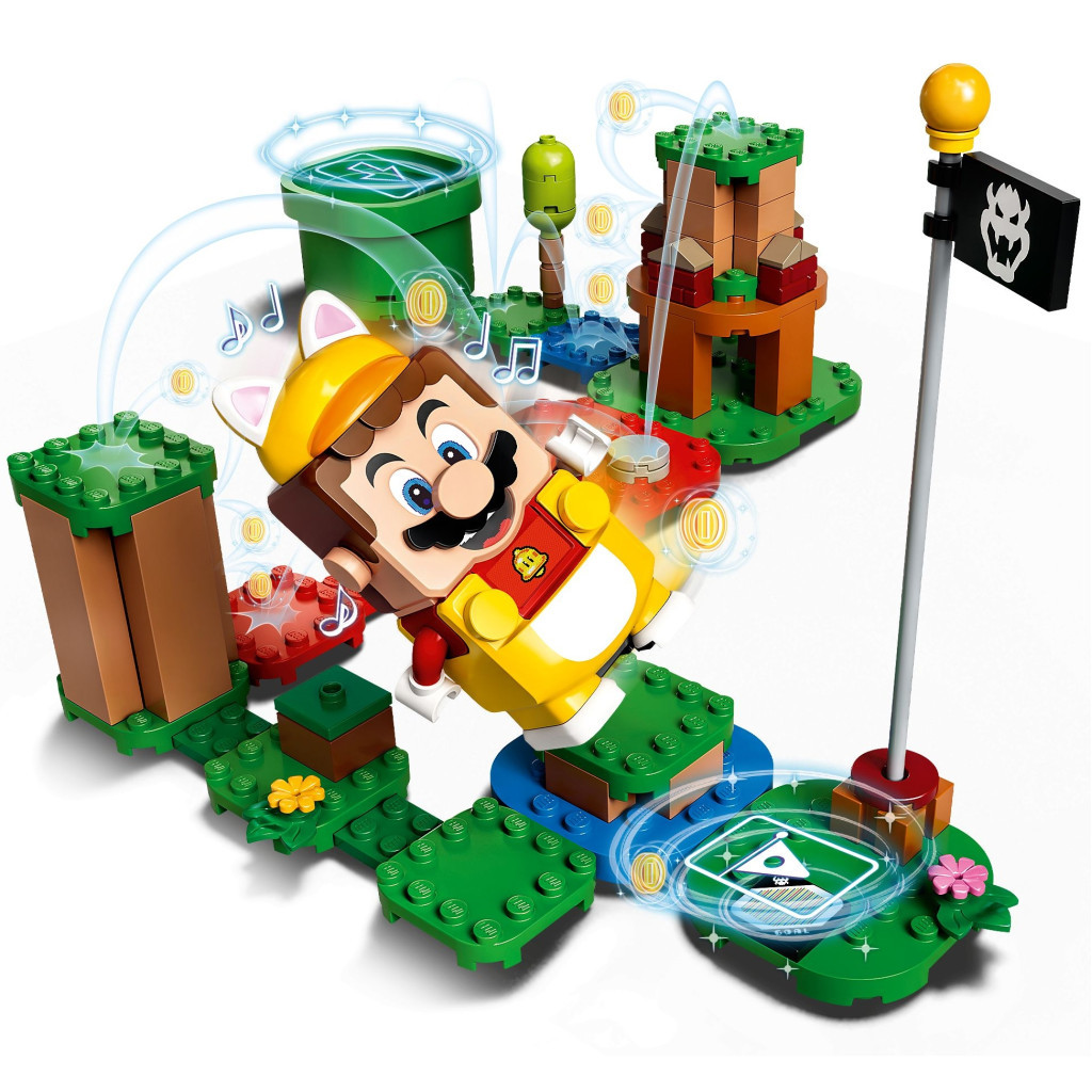 Конструктор LEGO Super Mario Маріо-кіт набір підсилень 11 деталей (71372) - зображення 2