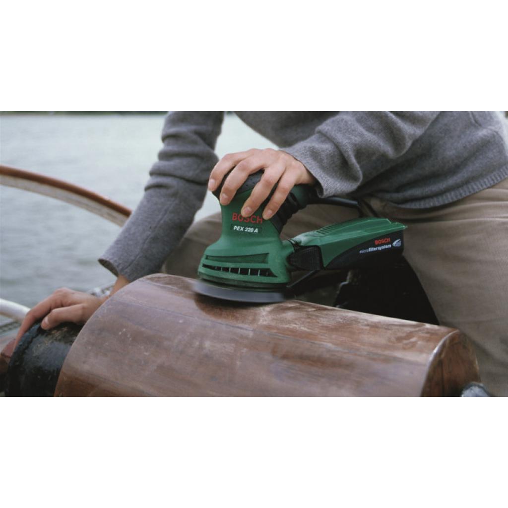 Шліфувальна машина Bosch PEX 220 A (0.603.378.020) - зображення 4