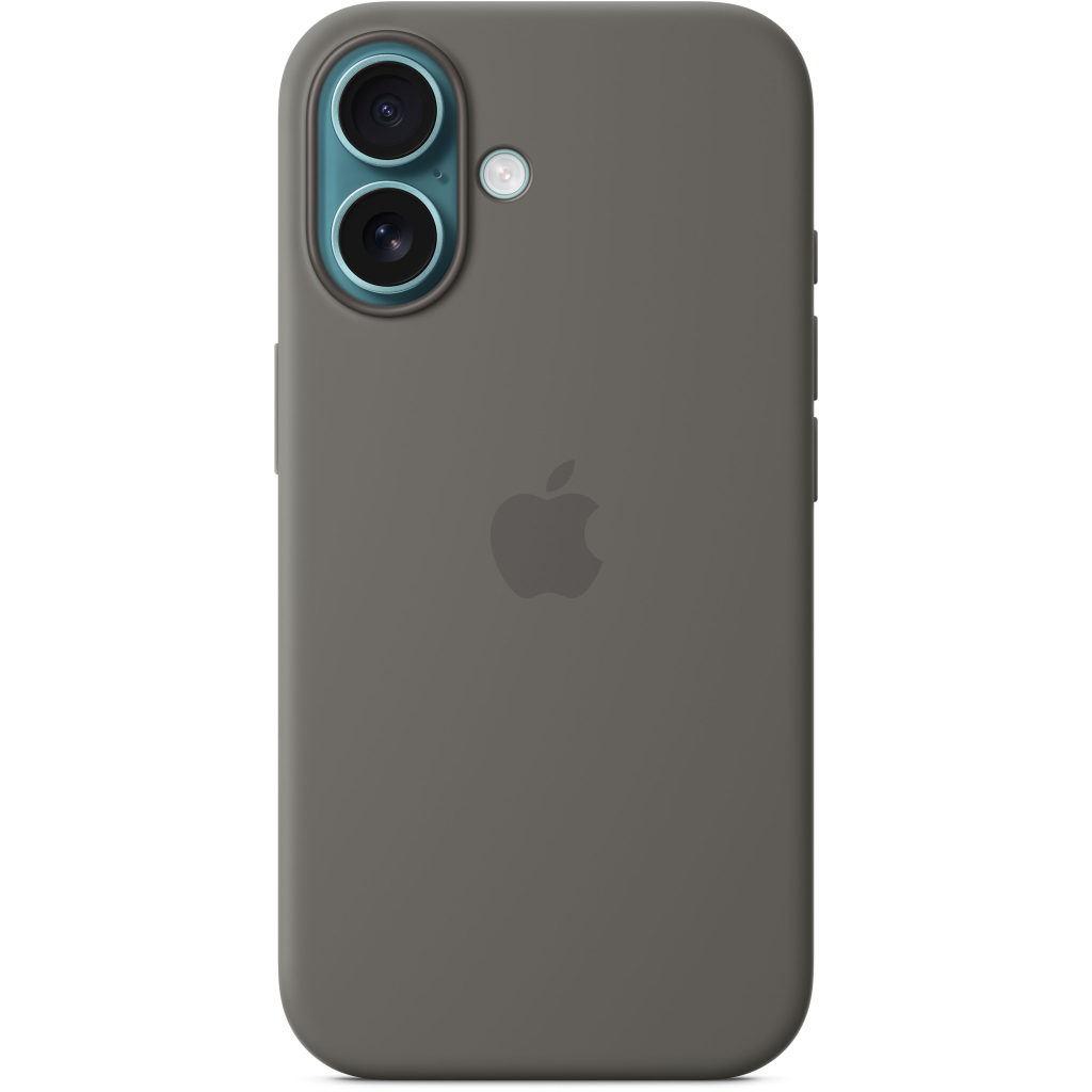 Чохол до мобільного телефона Apple iPhone16 Silicone Case with MagSafe - Stone Gray (MYY33ZM/A) - зображення 3