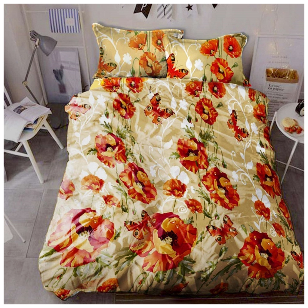 Постільна білизна MirSon Бязь Premium 17-0017 Liliana 175х210 (2200001384989) - зображення 1