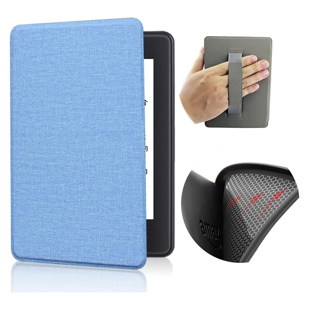 Чохол до електронної книги BeCover Smart Case Amazon Kindle Paperwhite 12th Gen. 2024 7"/Colorsoft (2024) Light Blue (712847) - зображення 3